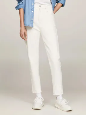 Γυναικείο παντελόνι τζιν TJW MOM SLIM UH GD DW0DW17318YBH | DW0DW17318YBH