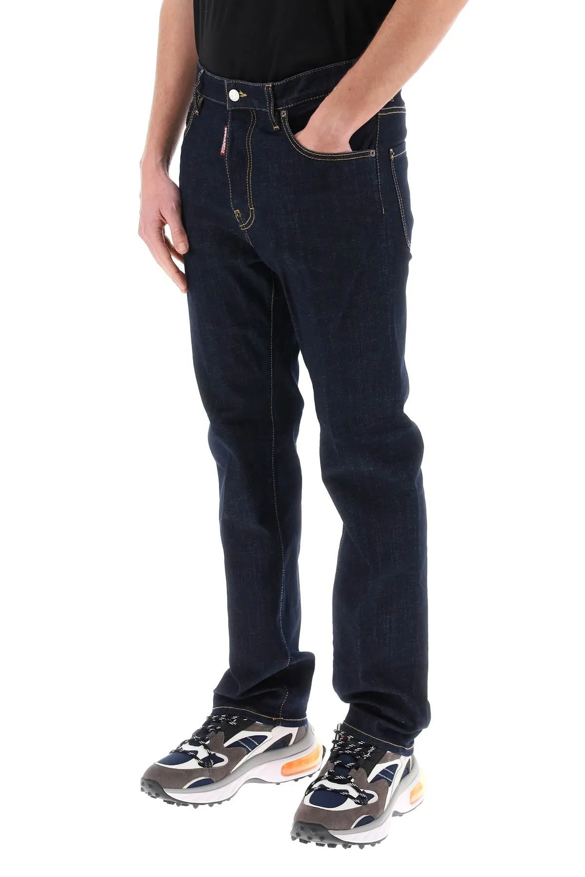 642 jeans in dark rinse wash