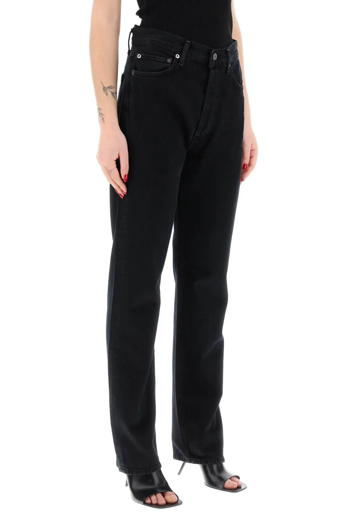 90's pinch waist high-waisted
