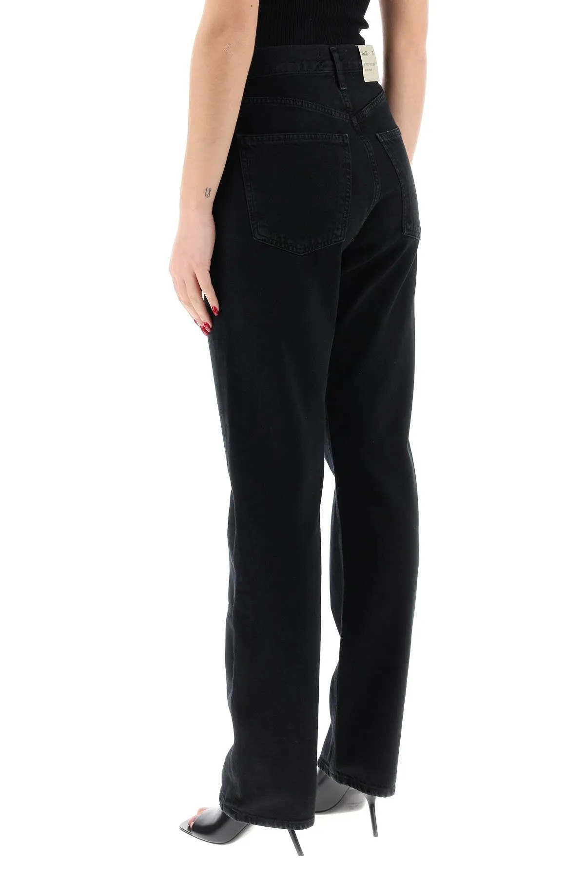 90's pinch waist high-waisted