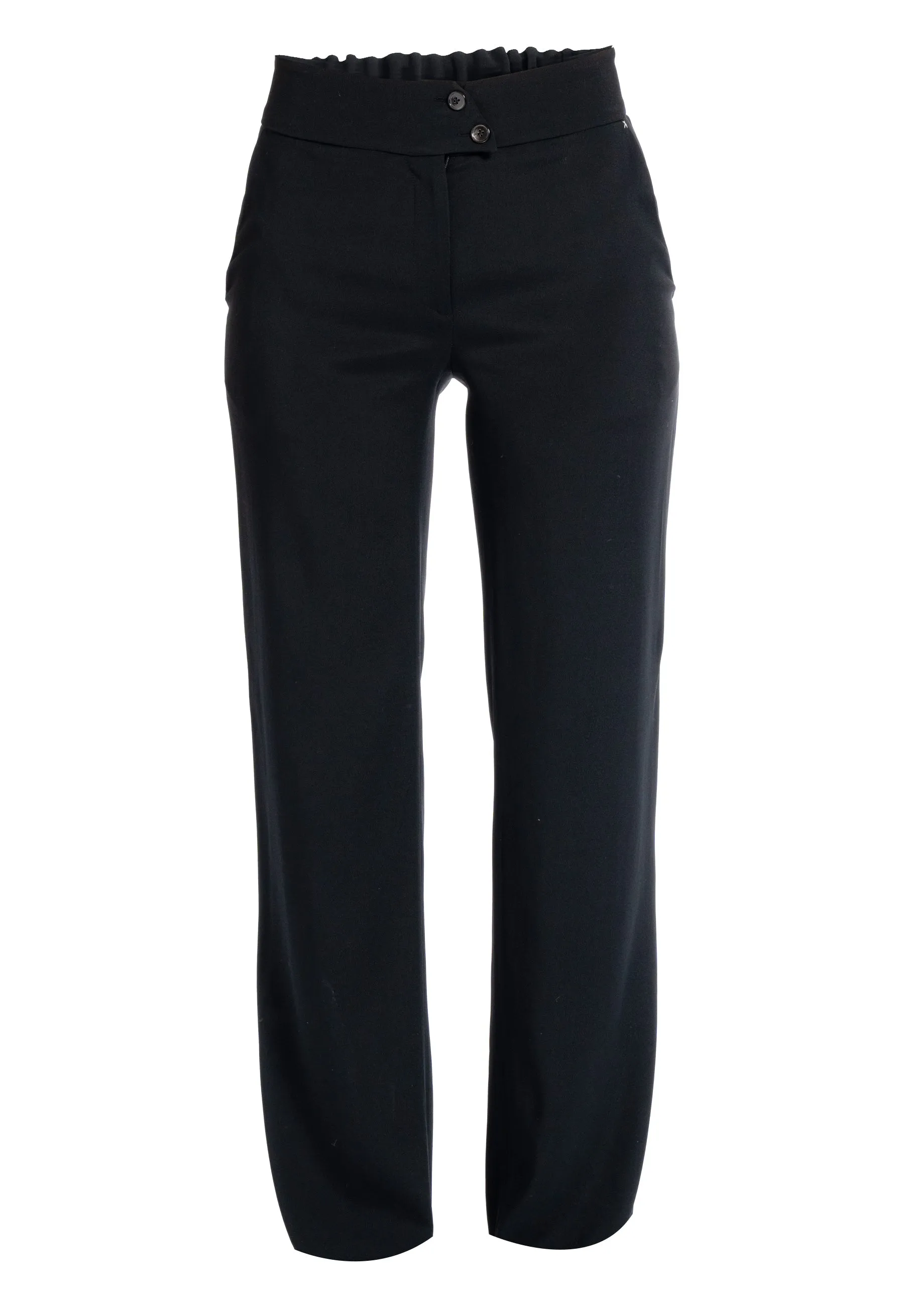 Byron- High Waist Trousers with Side Pockets