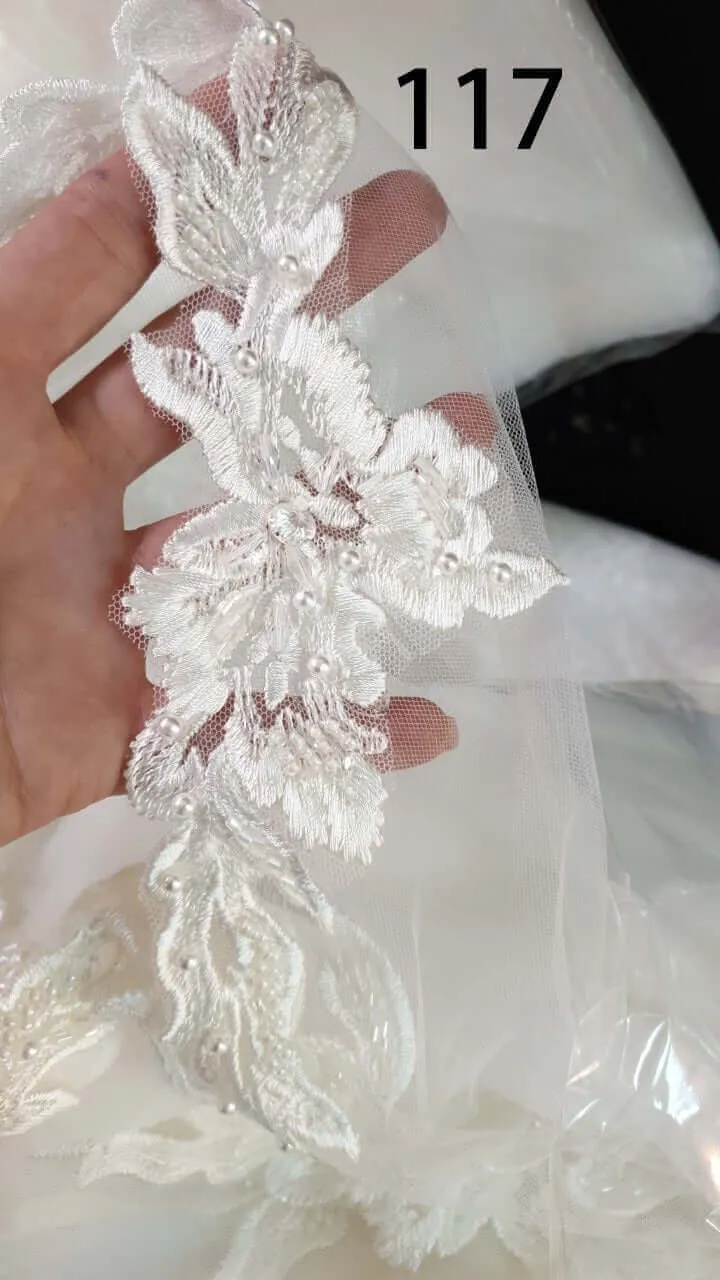 Chapel Lace Veil - Double Layer