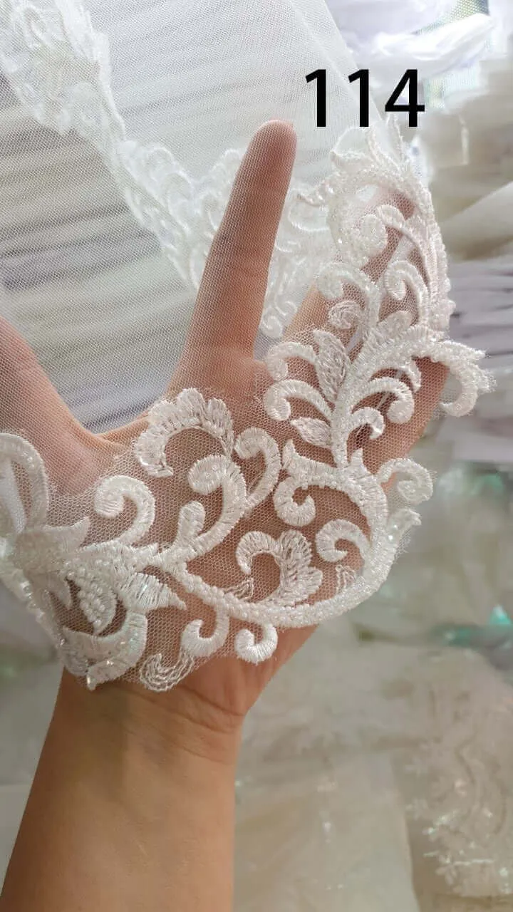 Chapel Lace Veil - Double Layer