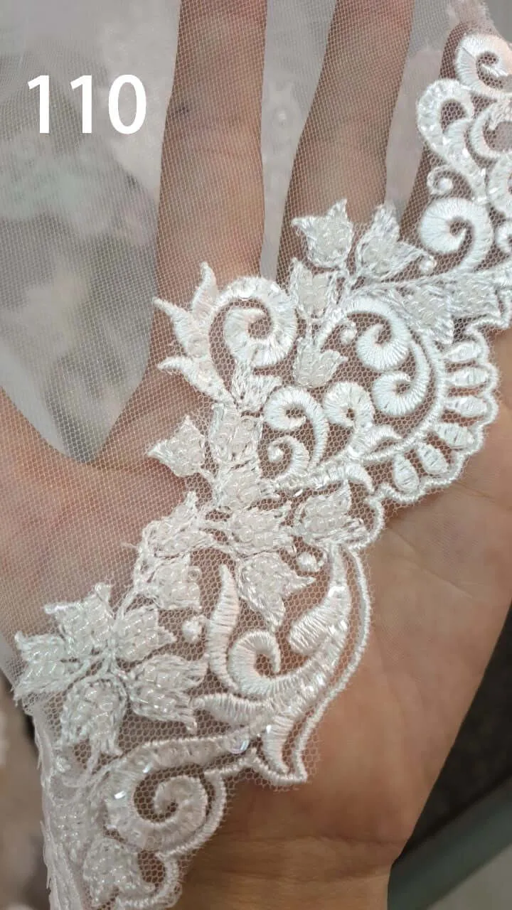 Chapel Lace Veil - Double Layer