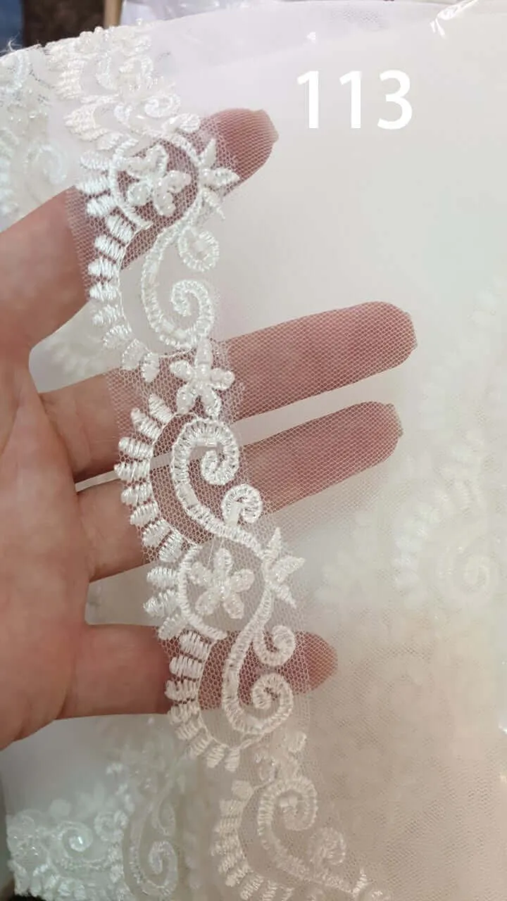 Chapel Lace Veil - Double Layer