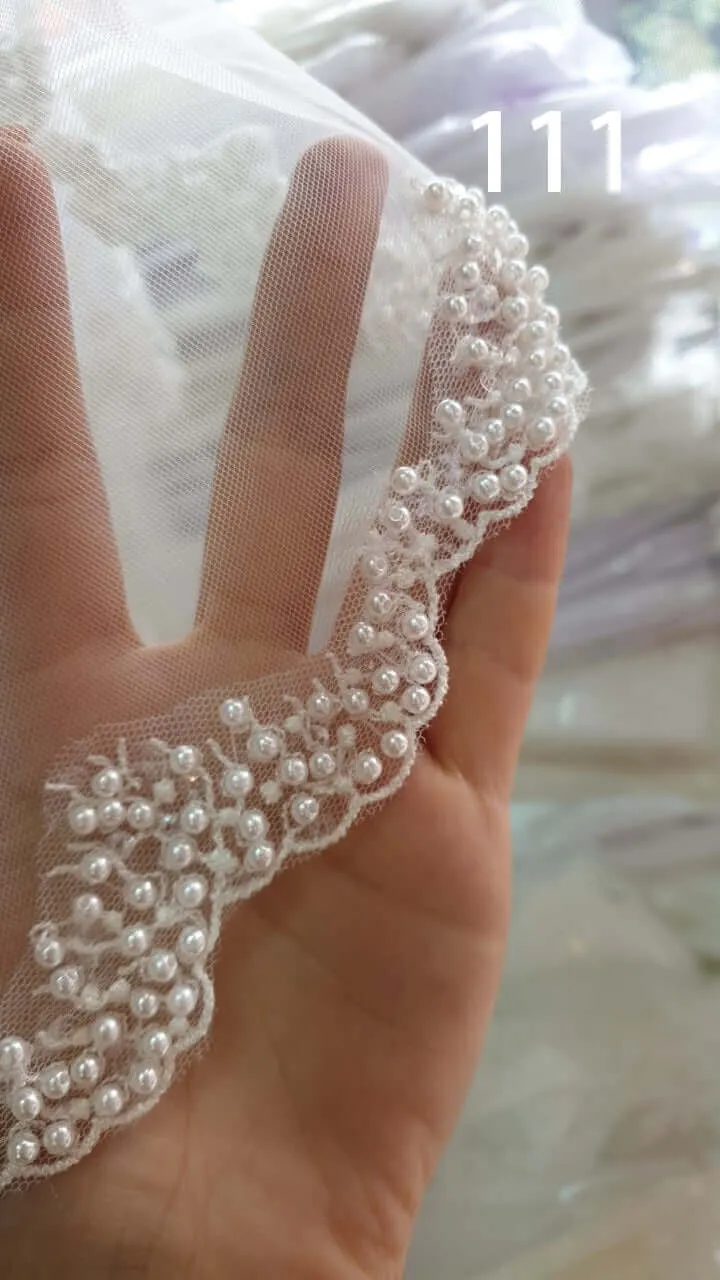 Chapel Lace Veil - Double Layer