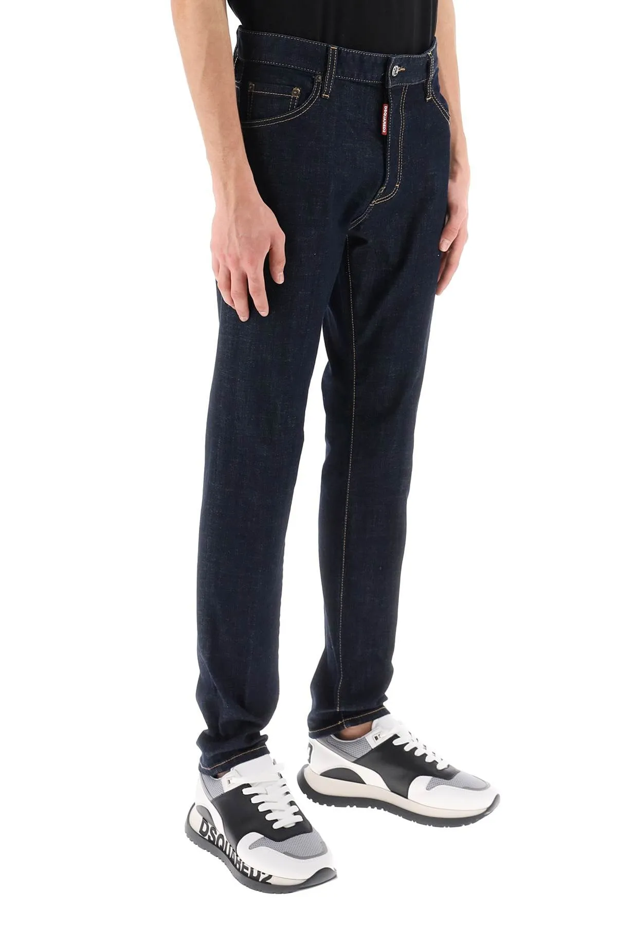 cool guy jeans in dark rinse wash