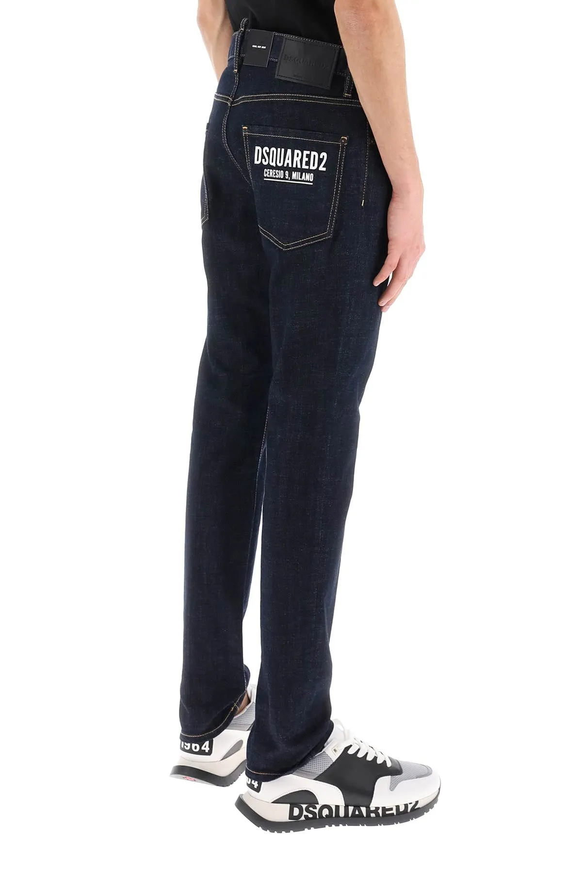 cool guy jeans in dark rinse wash