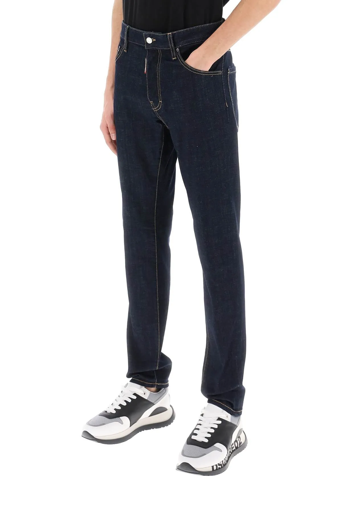 cool guy jeans in dark rinse wash