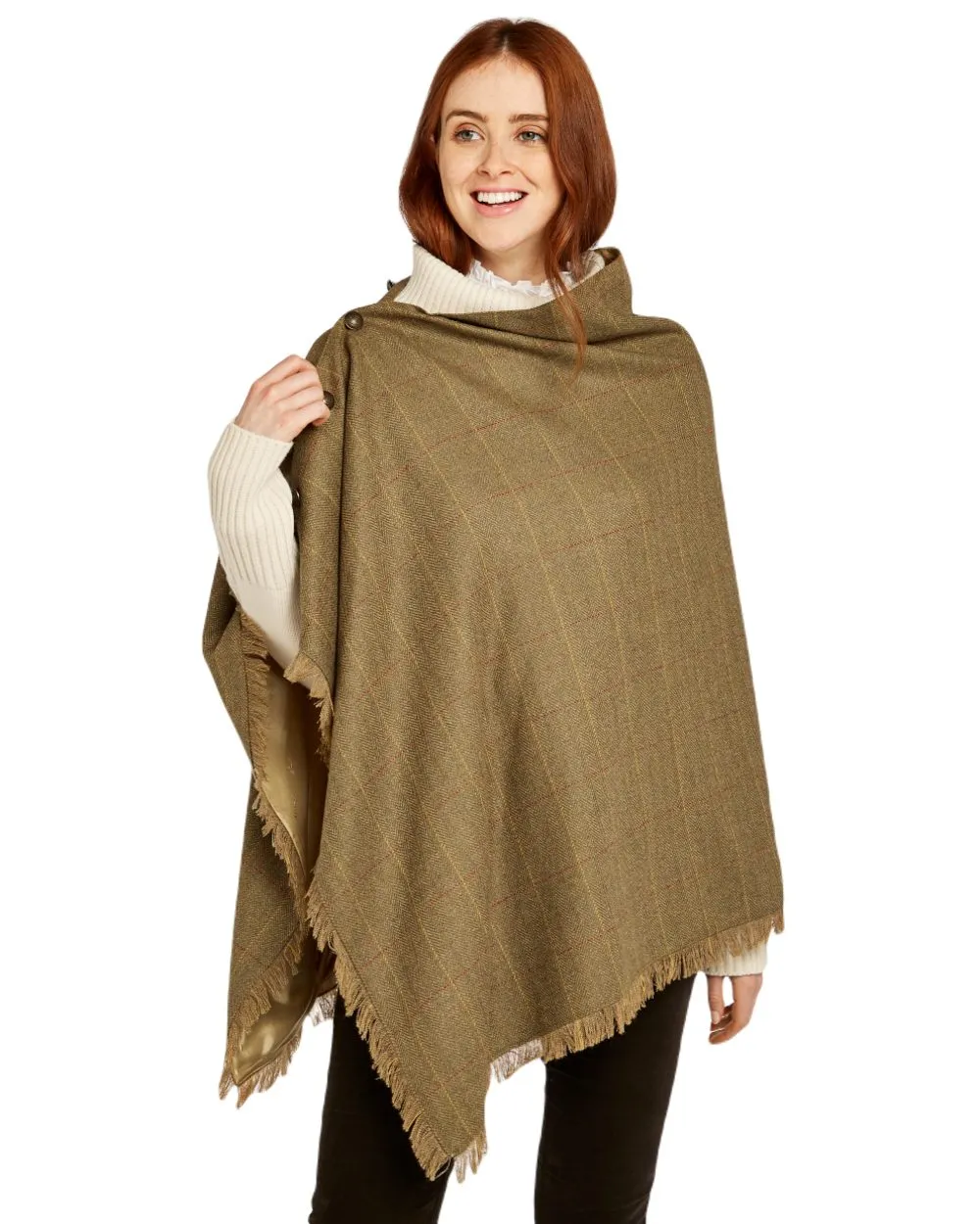 Dubarry Hazelwood Tweed Poncho