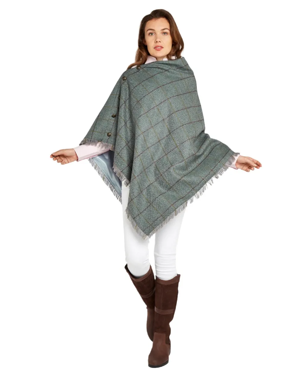 Dubarry Hazelwood Tweed Poncho
