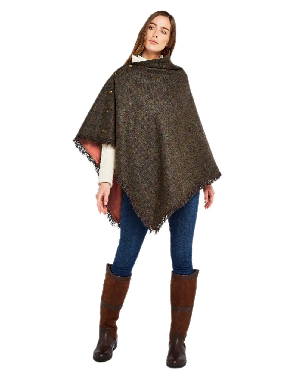 Dubarry Hazelwood Tweed Poncho