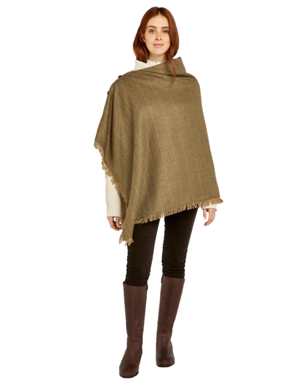 Dubarry Hazelwood Tweed Poncho