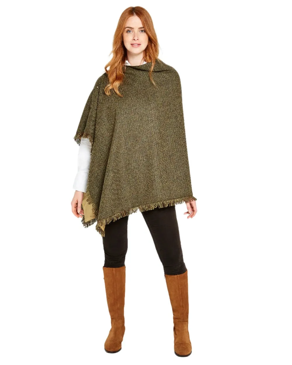 Dubarry Hazelwood Tweed Poncho
