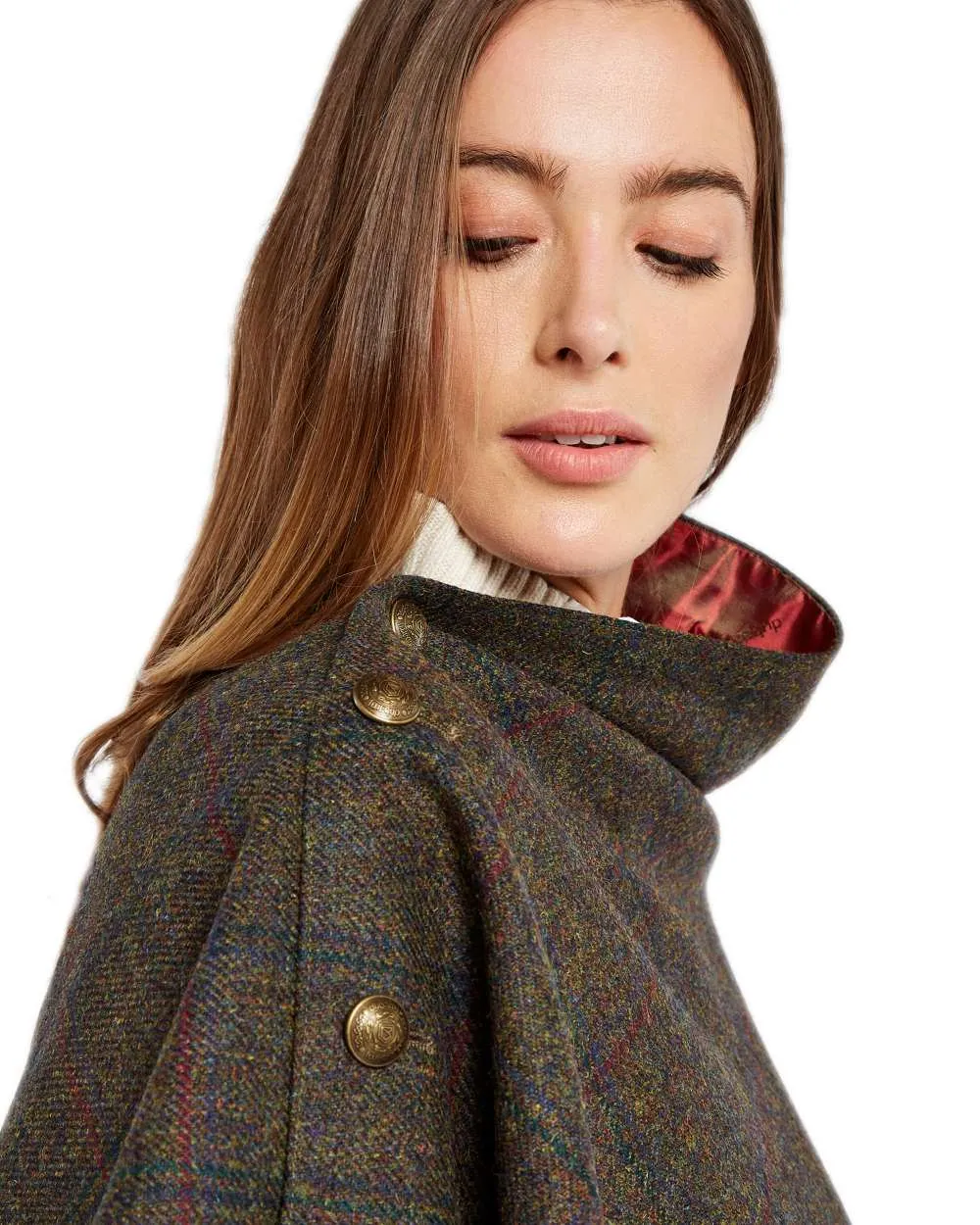 Dubarry Hazelwood Tweed Poncho