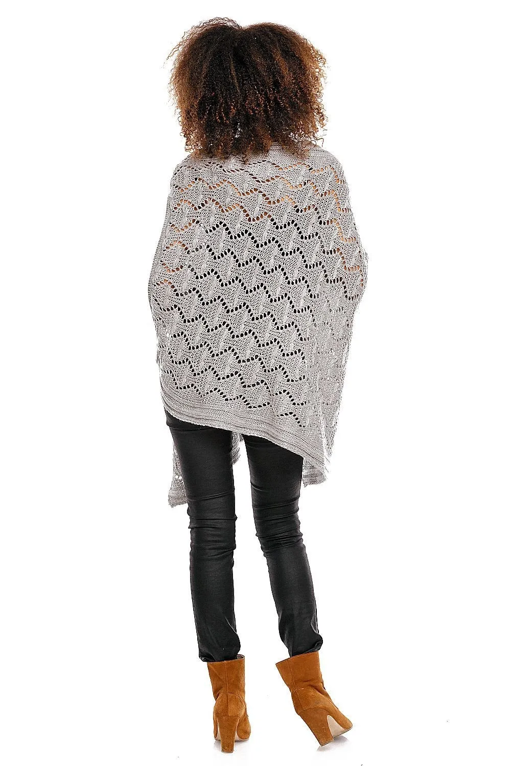 Elegant Maternity Poncho - Versatile Pregnancy Layer