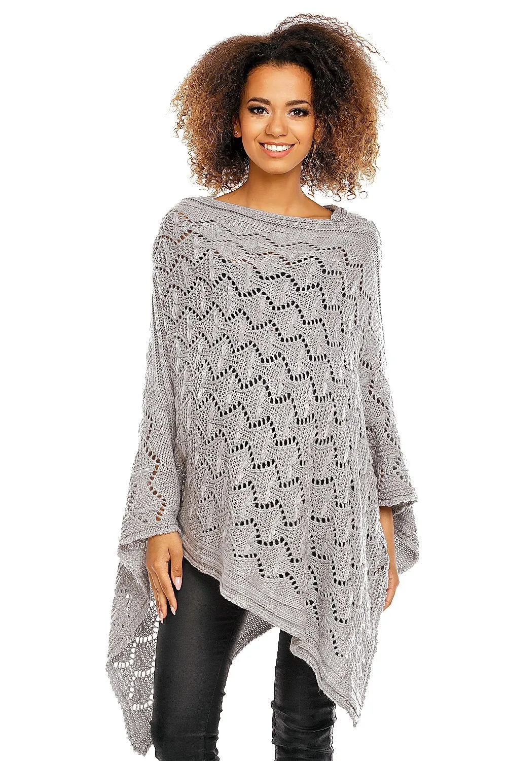 Elegant Maternity Poncho - Versatile Pregnancy Layer