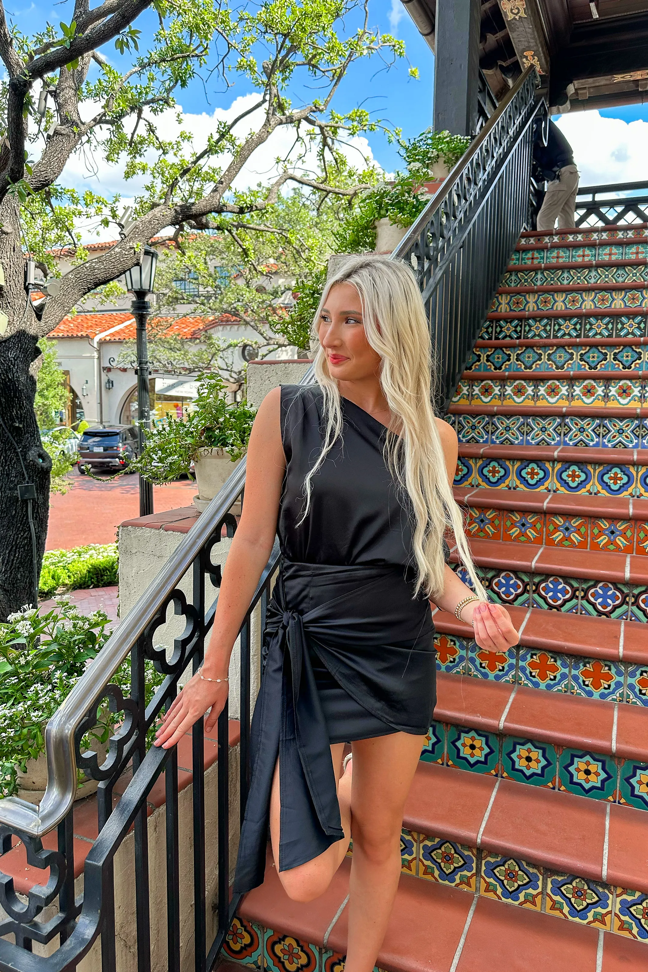 Felicity Asymmetrical Wrap Dress