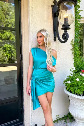 Felicity Asymmetrical Wrap Dress
