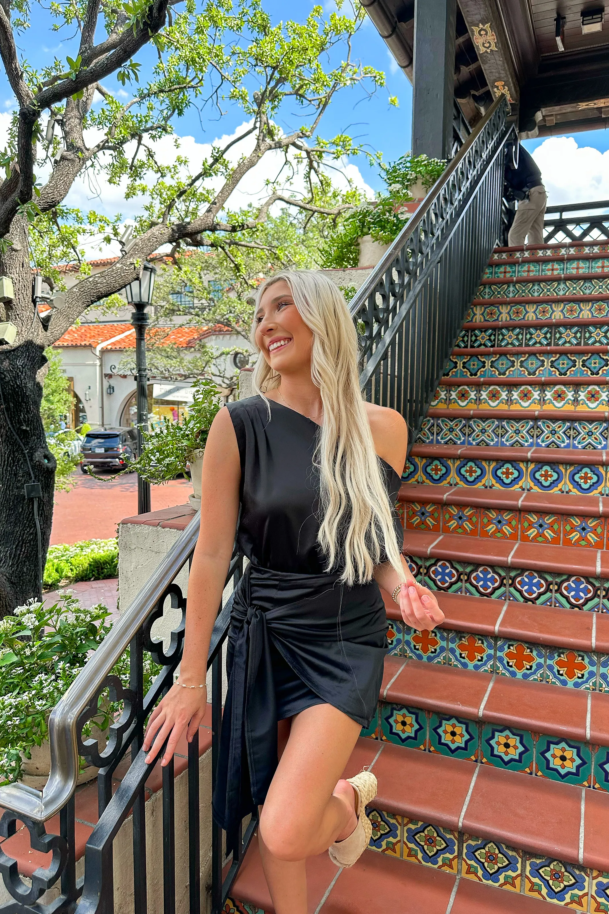 Felicity Asymmetrical Wrap Dress