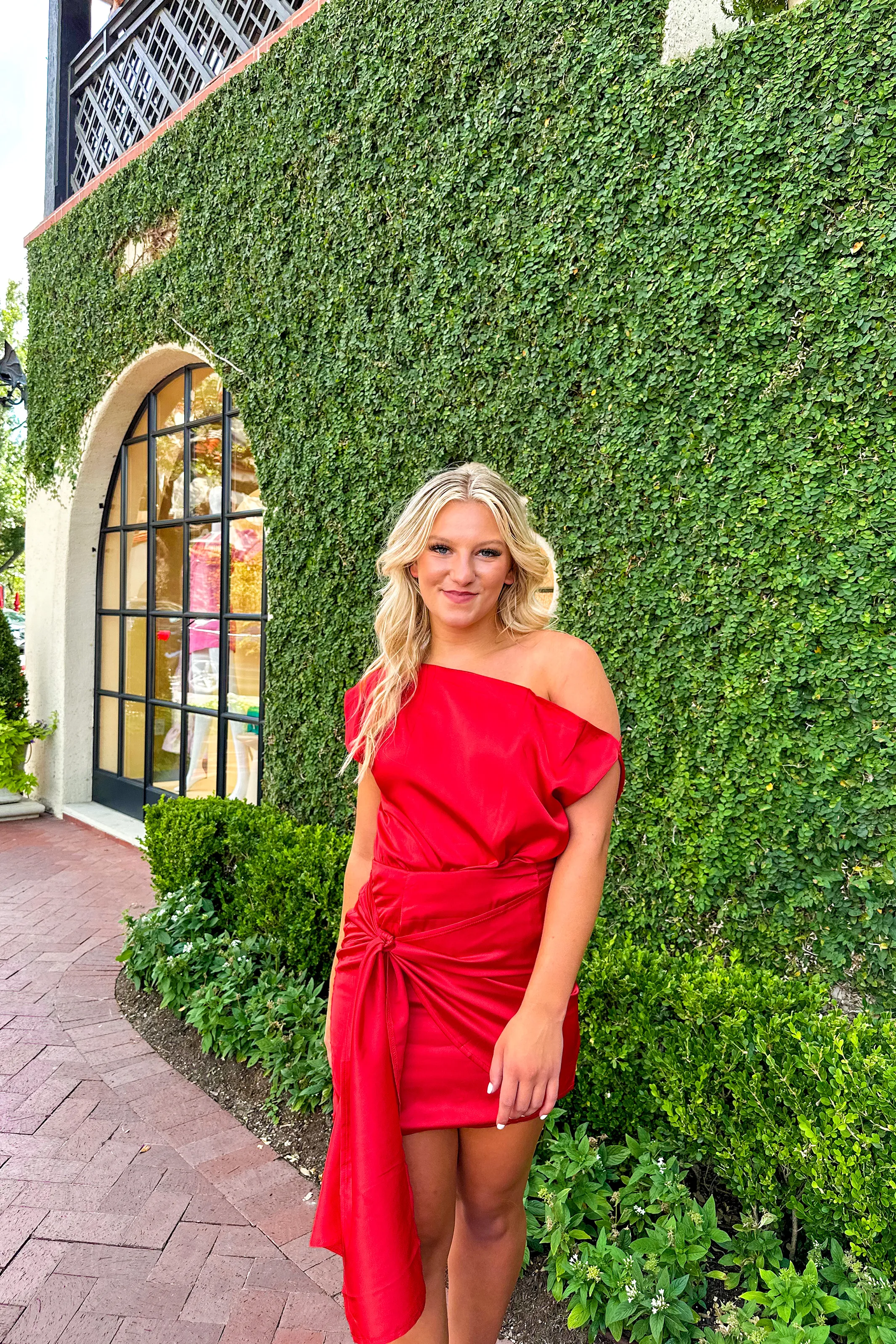 Felicity Asymmetrical Wrap Dress