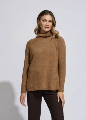 Fleck Rollneck Jumper Cafe