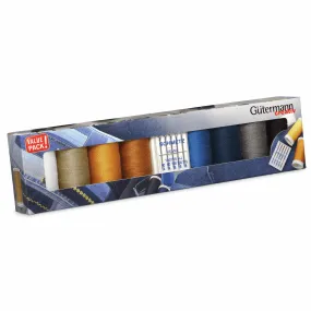 Gutermann Professional Jeans Thread set with Needles