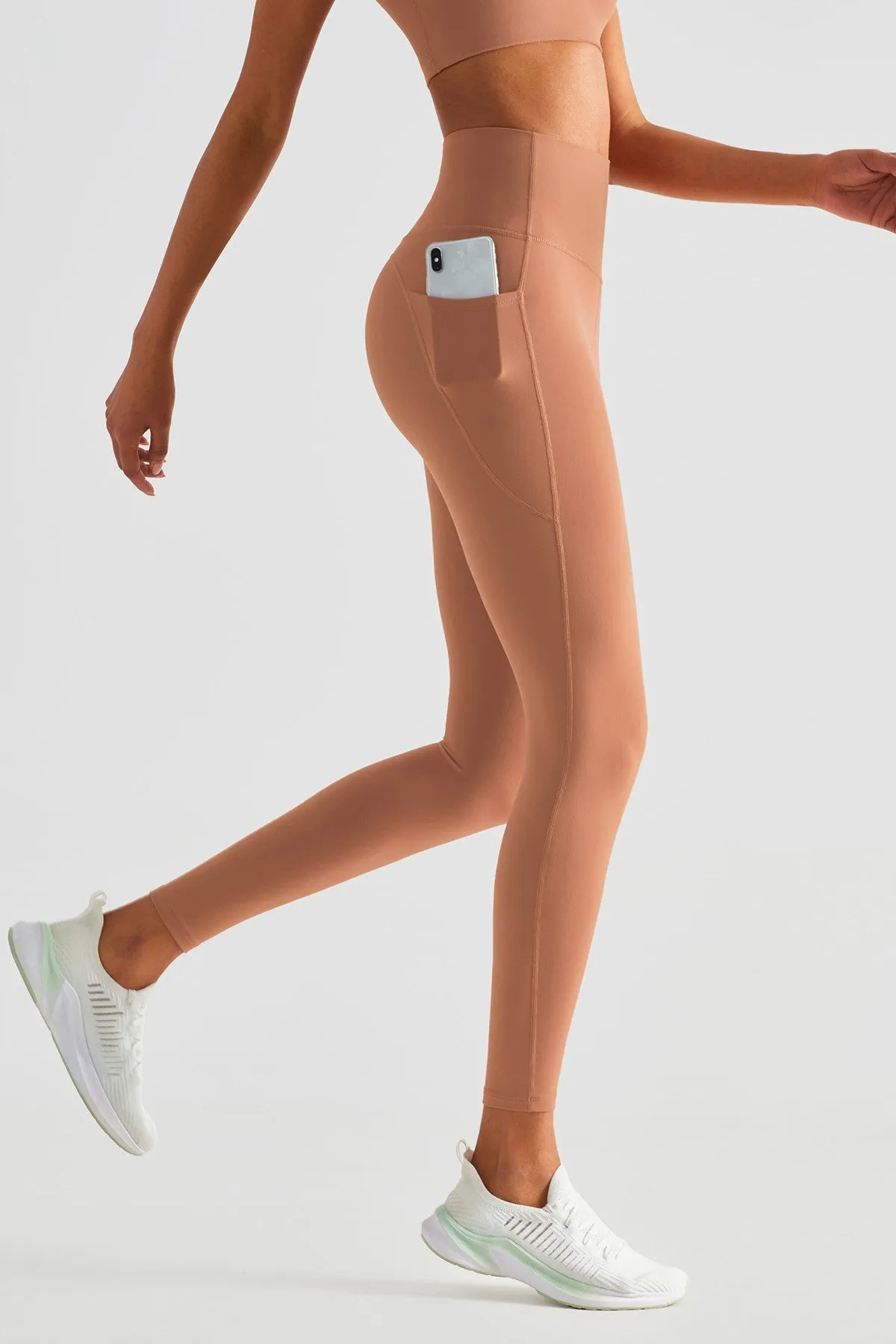 High Waist Yoga Leggings with Pockets