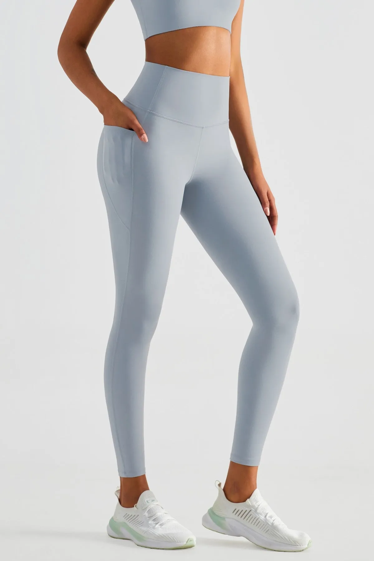 High Waist Yoga Leggings with Pockets