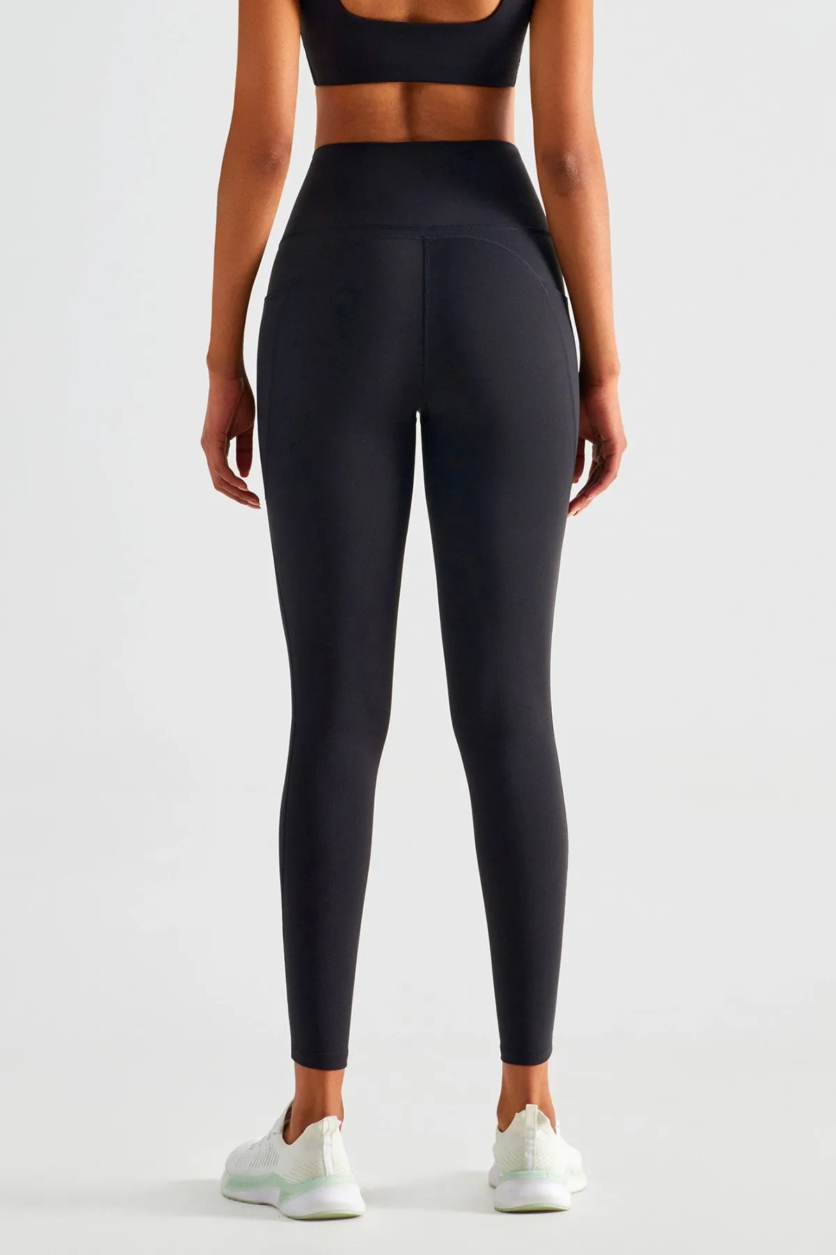 High Waist Yoga Leggings with Pockets