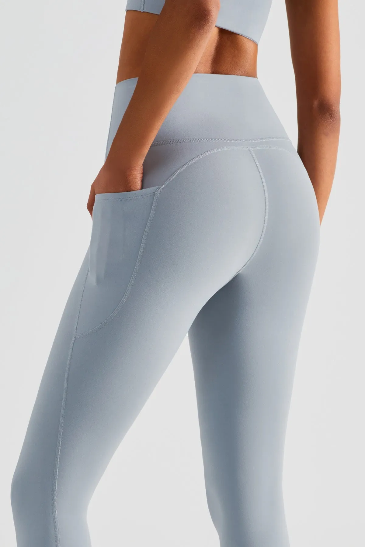 High Waist Yoga Leggings with Pockets