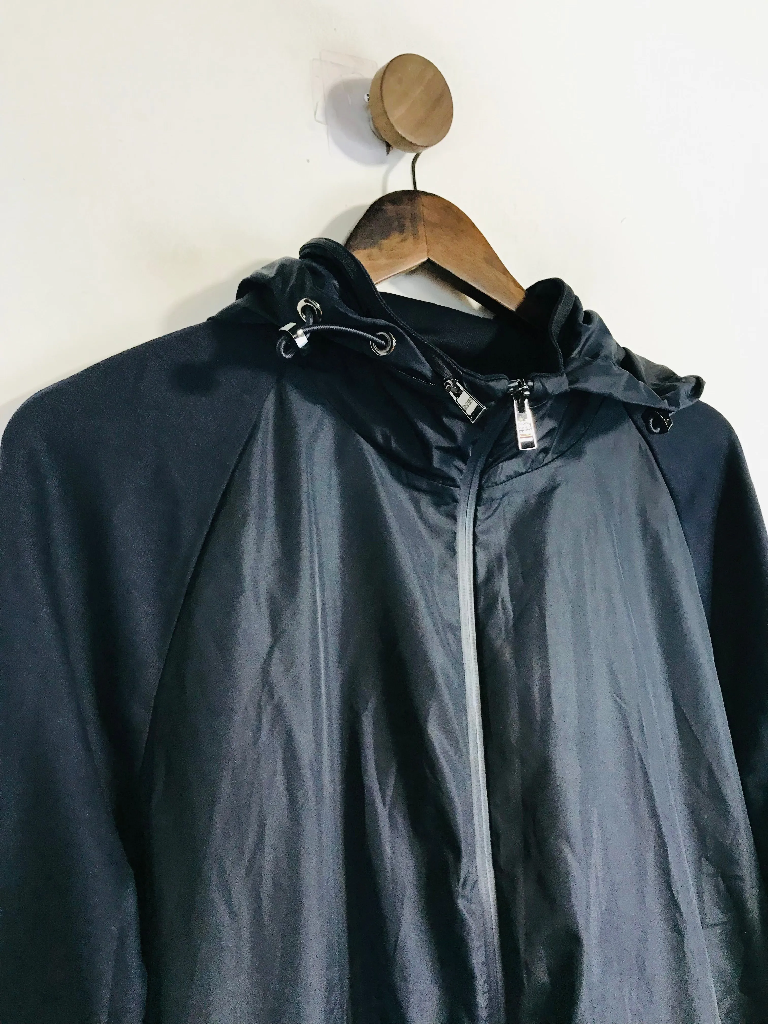 Hugo Boss Men's Zip Overcoat Coat | XXL | Blue
