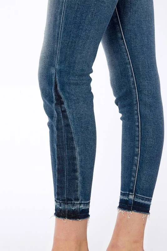KanCan High -Rise Dark Wash Ankle Skinny