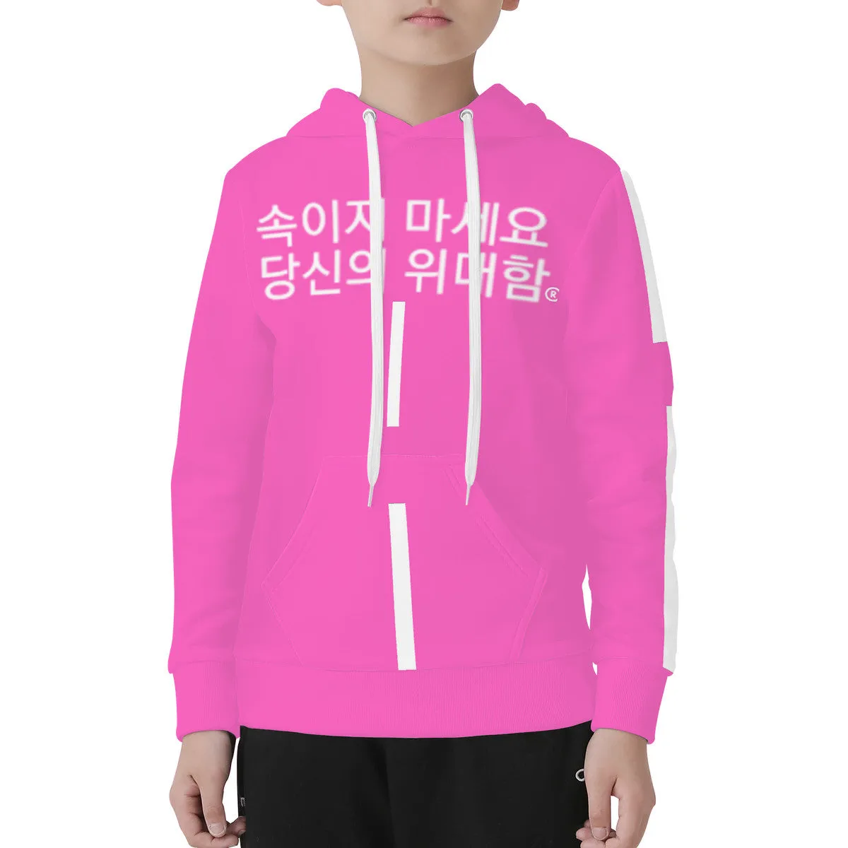 Korean  Youth's All Over Print Hoodie