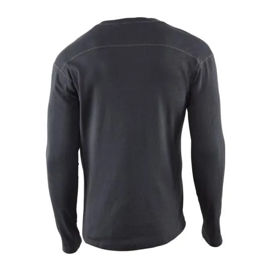 Men's Midweight Cotton Rib Base Layer Crewneck