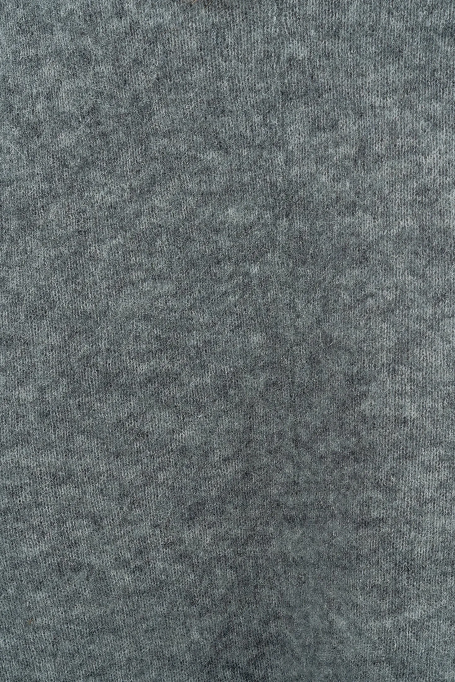 Mohair Demi Curvy Poncho - Light Seaweed