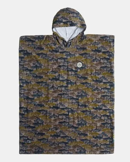 Poncho RVCA Horton Fish Camo