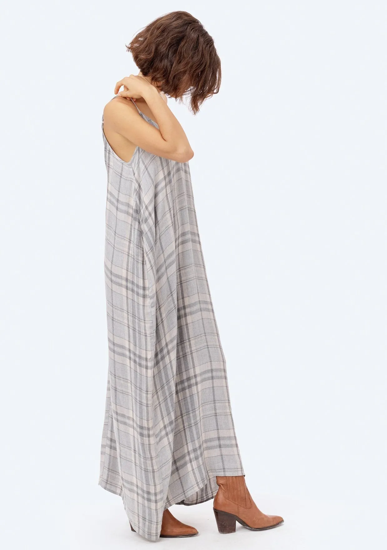 Rosalind Plaid Mila Maxi