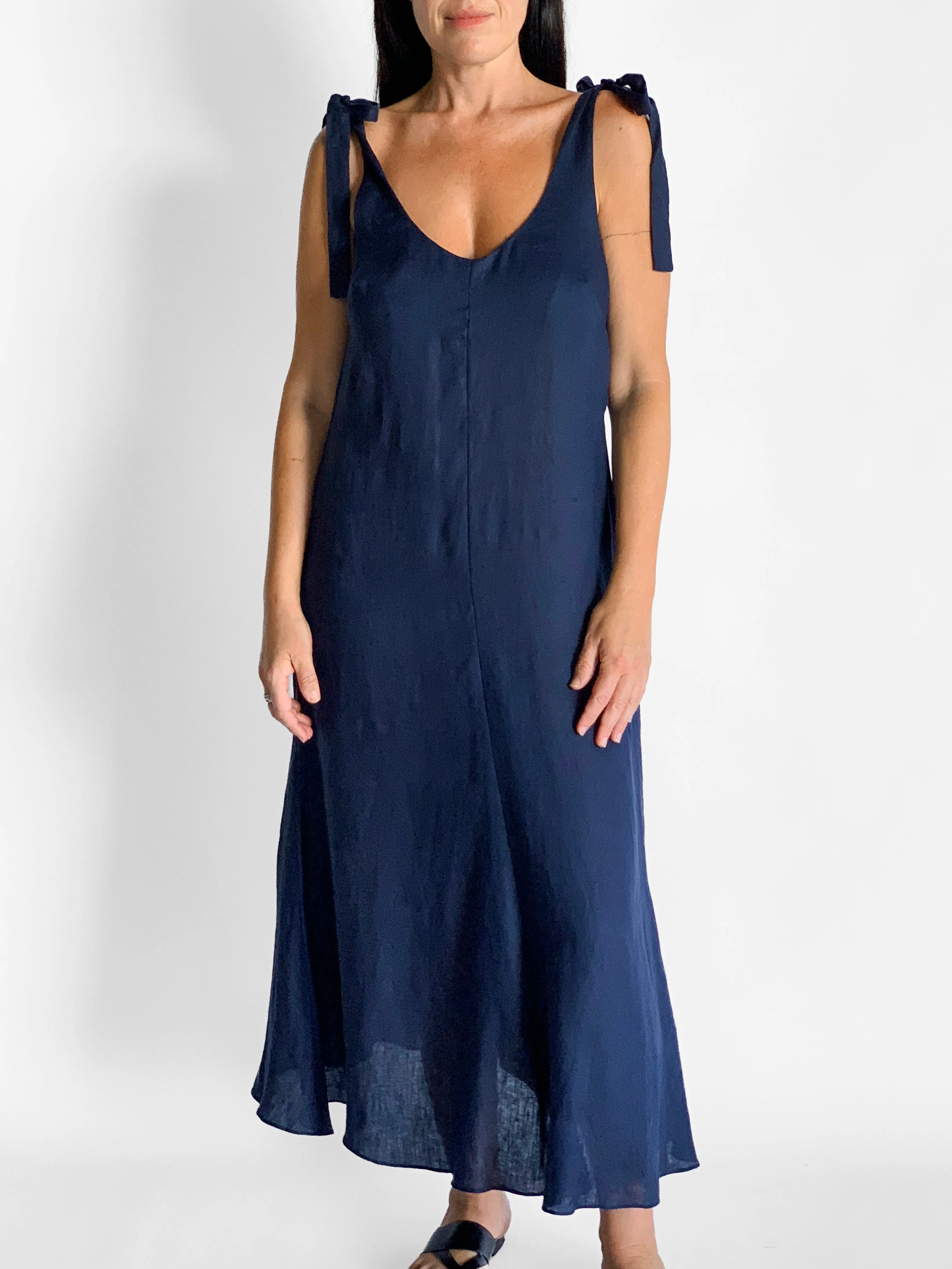 Scoop Neck Slip Dress