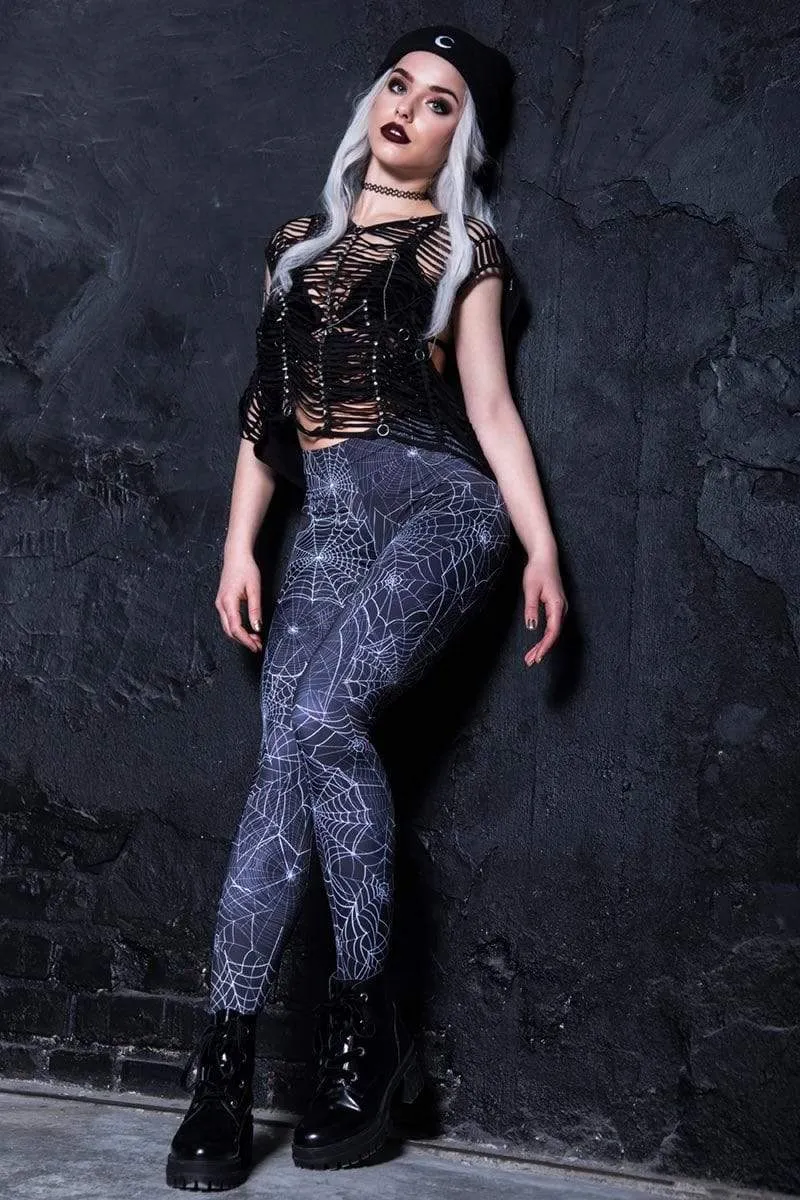 Spider Web Leggings