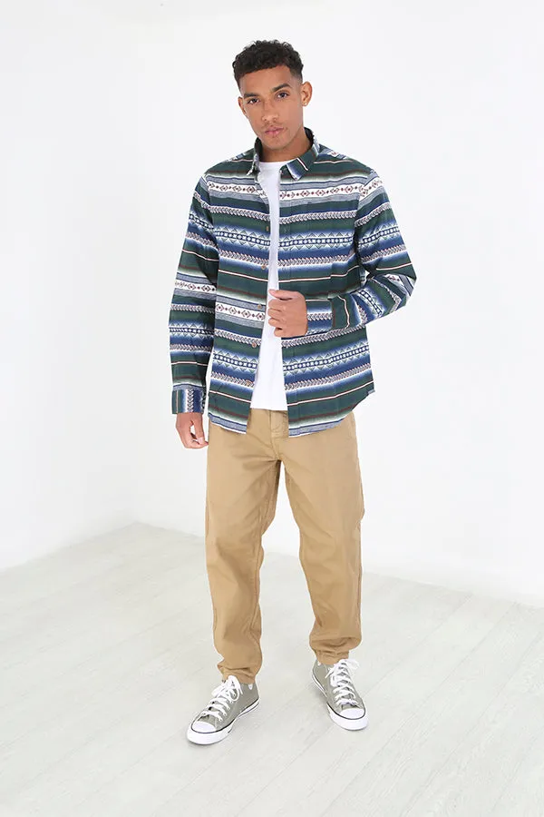 STONE FULL LENGTH LOOSE FIT DENIM JEANS