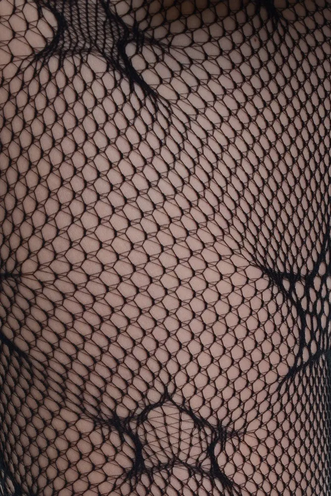 Streaming Stars Stirrup Fishnet Tights