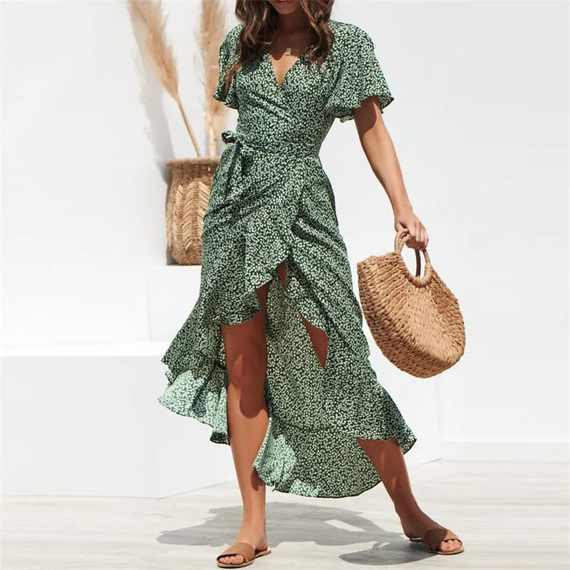 Summer Beach Maxi Dress For Women