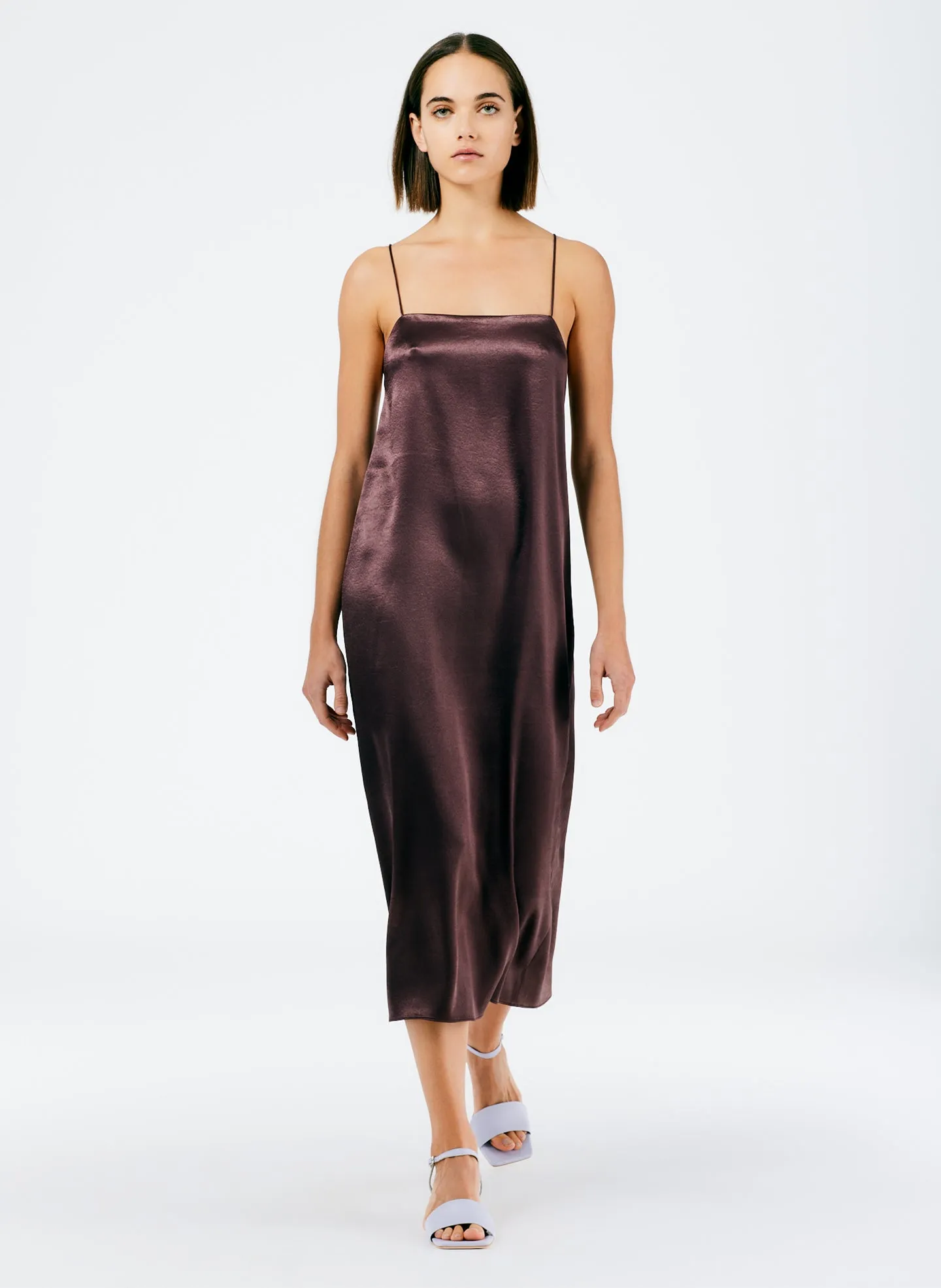 Summer Satin Slip Dress