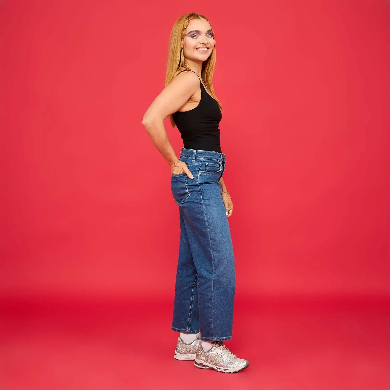 The Jean - Kurze Mom-Jeans