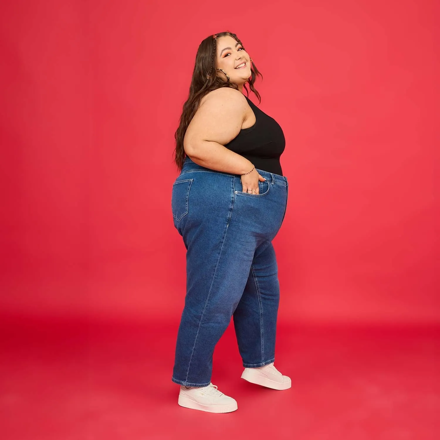 The Jean - Kurze Mom-Jeans