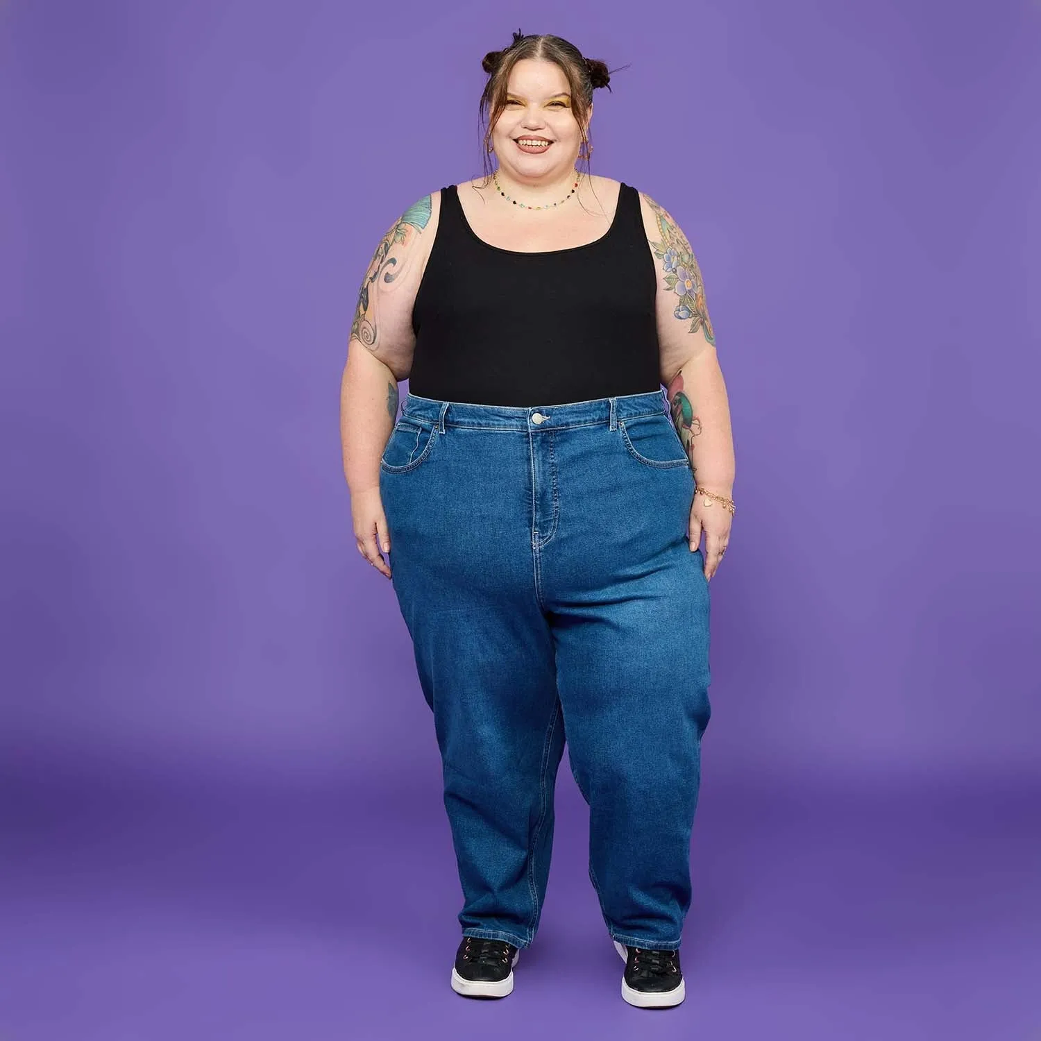 The Jean - Kurze Mom-Jeans