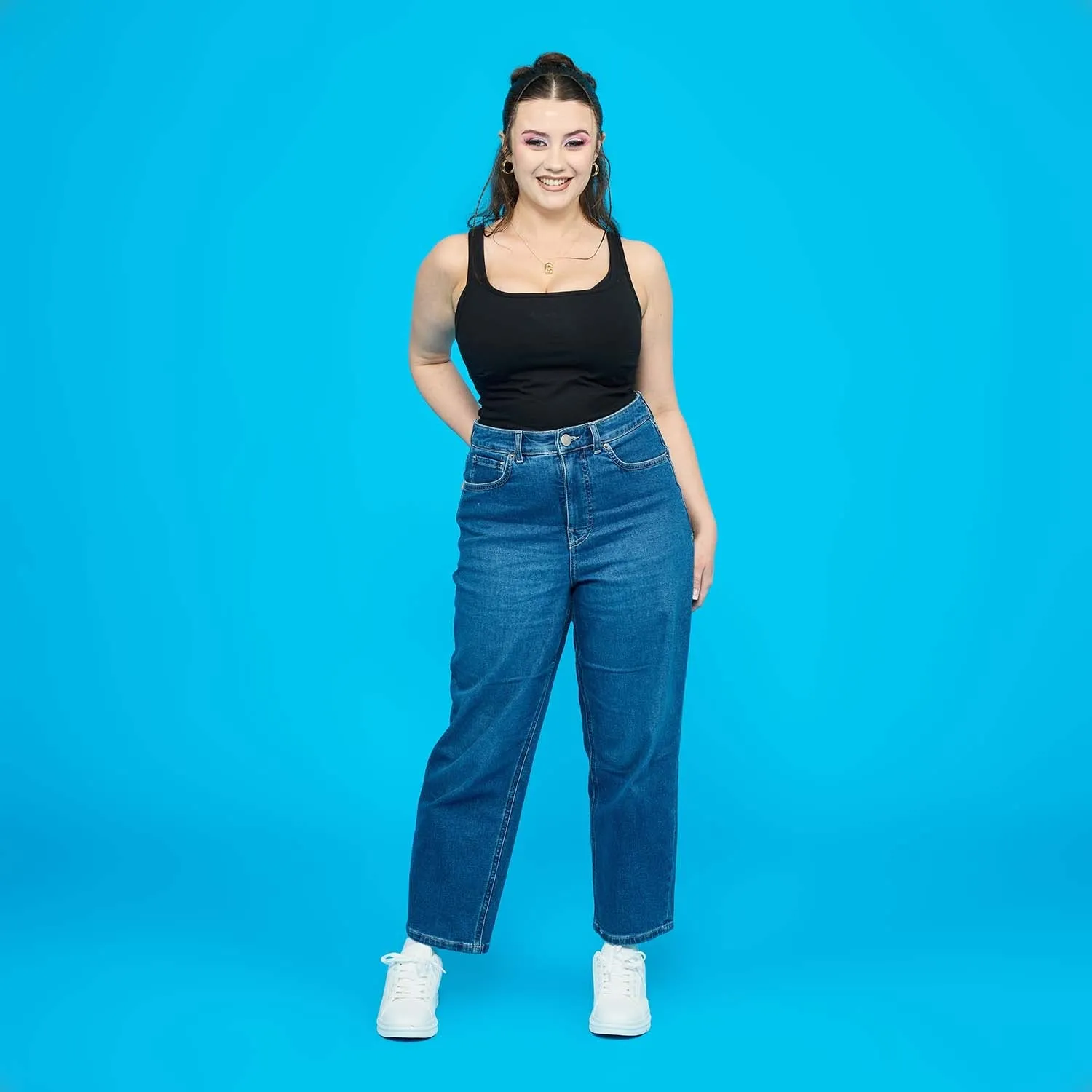 The Jean - Kurze Mom-Jeans