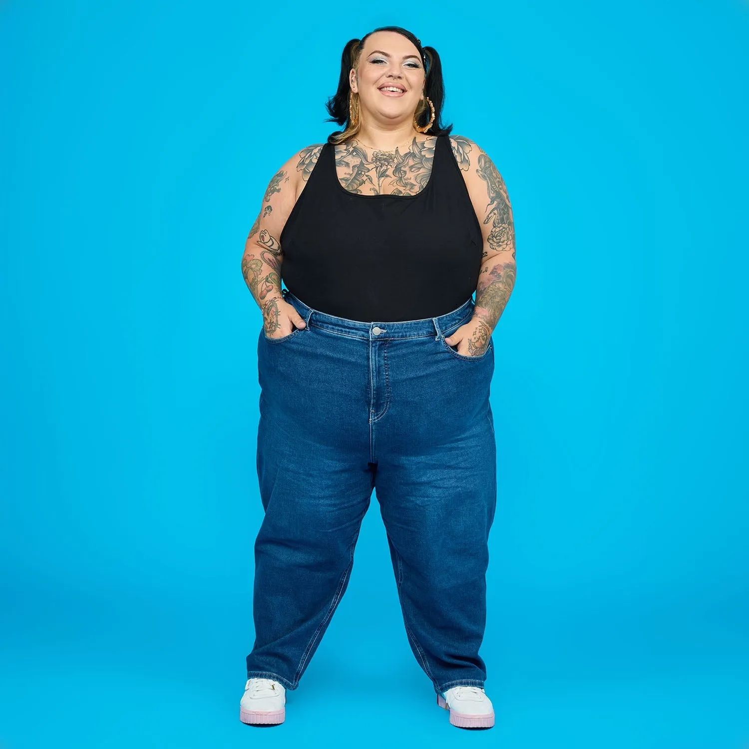 The Jean - Kurze Mom-Jeans