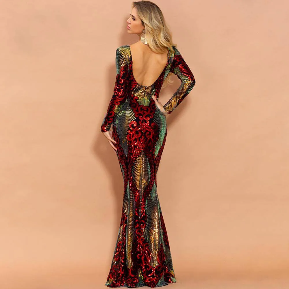 The Shining Backless Dress